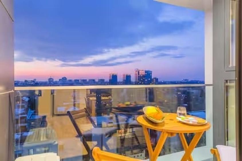 Apartament cu 2 camere semidecomandat, mobilat în Barbu Văcărescu