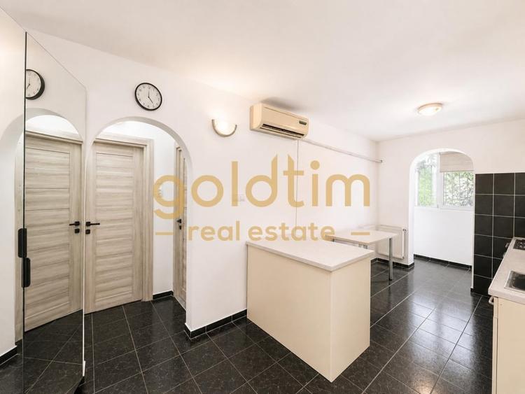 Apartament cu 2 camere semidecomandat, mobilat în Băneasa