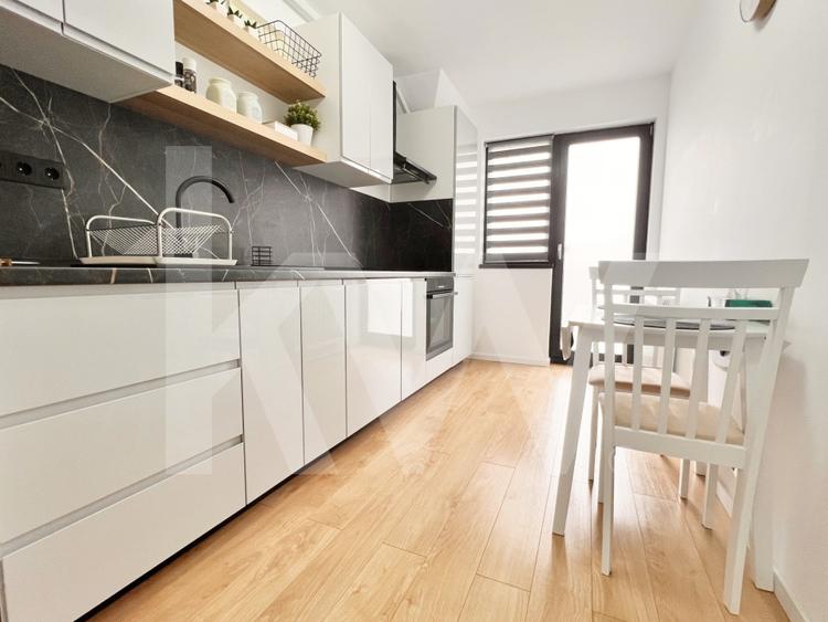 Ap. modern cu 3 cam. complet mobilat si utilat, doua bai+loc de parcare - 13