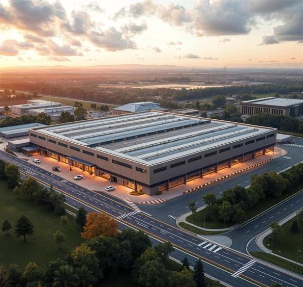 Teren industrial de pentru hale in Braila / aproape de Dru - 1