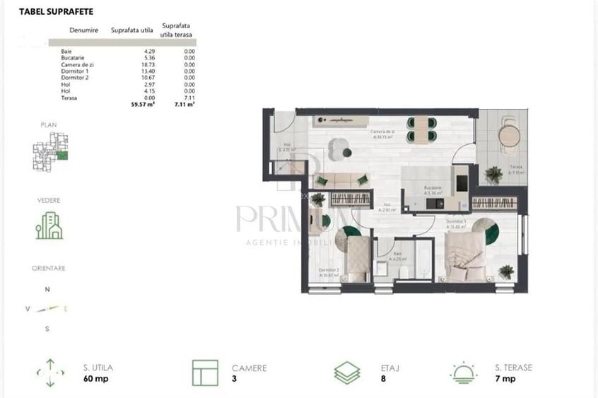 LIPOVEI-PADUREA VERDE | 3 CAM | INCALZIRE PARDOSEALA | LIFT | PANORAMI - 1