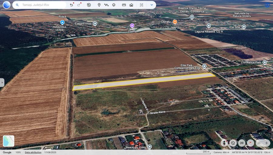 Teren pentru dezvoltare cartier vile – Corbeanca - 5