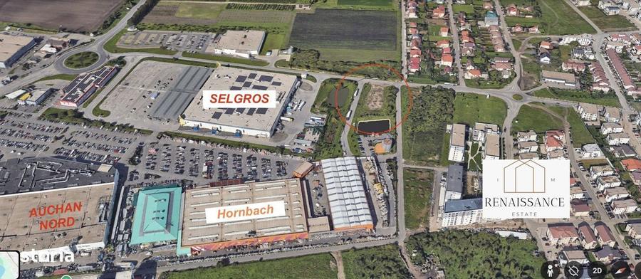 Teren Calea Aradului 3053mp 3 Fronturi - Zona Comerciala Premium - 1