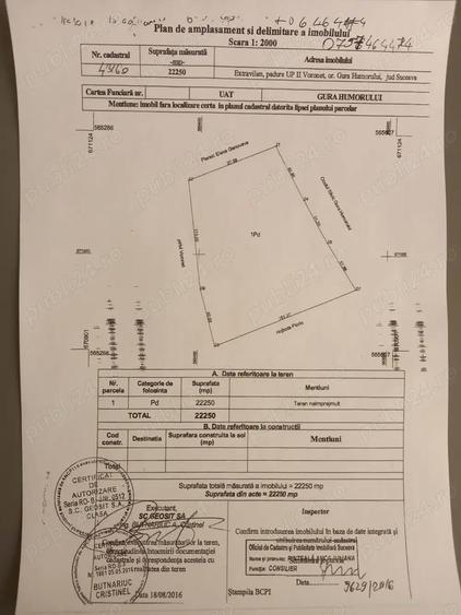 Vand teren Humor - Voronet 22.250 mp - 4