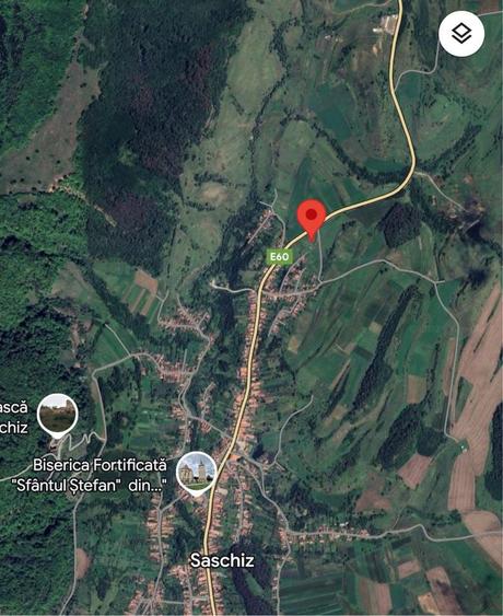 Teren extravilan 7800mp- Saschiz, Mures - 2