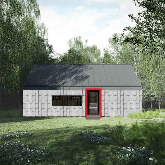 Vand casa tip Barn, cu doua dormitoare si doua bai. - 3