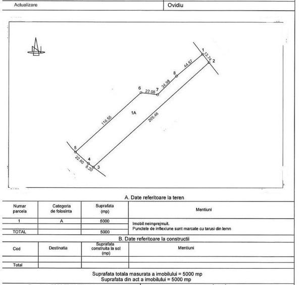 Teren intravilan cu deschidere la Drum European Ovidiu - 3