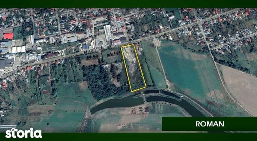 Vanzare teren intravilan in Roman - str. Bogdan Dragos - 1