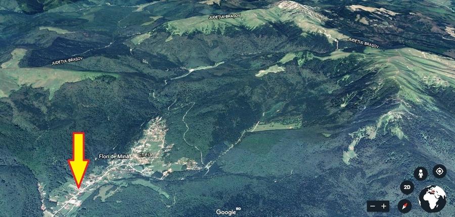 Vanzare 2920 mp teren intravilan Cheia Prahova cu priveliste superba spre munti - 8