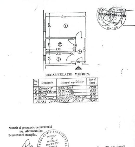 Garsoniera 34 Mp | Parter | Sebastian - Bolintineanu - 6