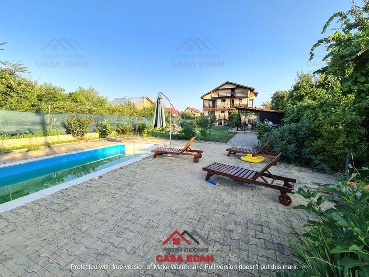 Vila 7 cam in Banesti, teren 1100 mp piscina  2010 265.000e - 1