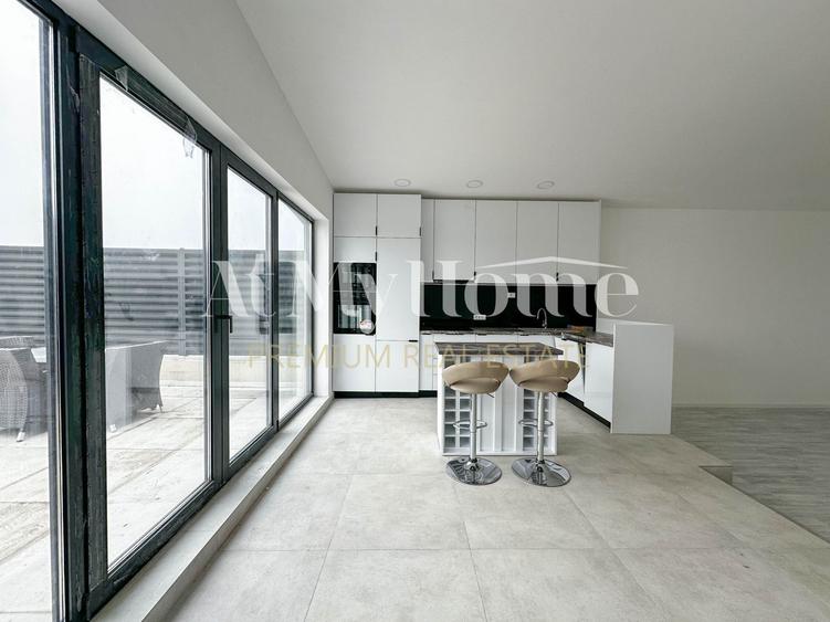 Duplex penthouse spatios si luminos cu 4 camere, nemobilat LUX, parcare, terasa - 1