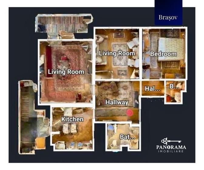 Apartament de vânzare în centrul Brașovului | Strada Lungă - 24