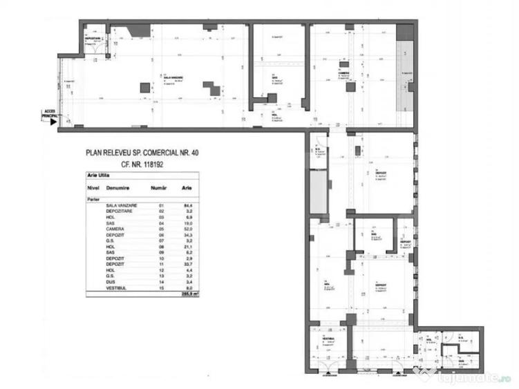 Spatiu comercial de inchiriat, 285 mp, zona Calvaria - 2