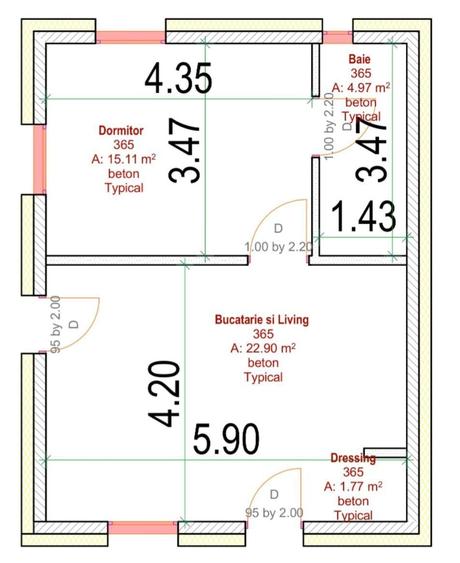 Casa noua parter 45mp | Curte 430mp | Prejmer | 59 999 - 7