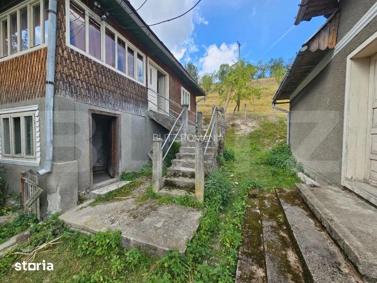 Proprietate cu 2 case, teren 1.855 mp, Priveliste spectaculoasa in Vad