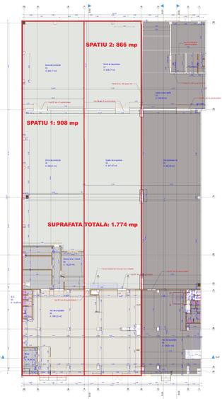 Spațiu industrial, de 1,740 mp, în Vest