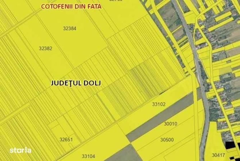 Teren de 6000 mp, în Coțofenii din Față