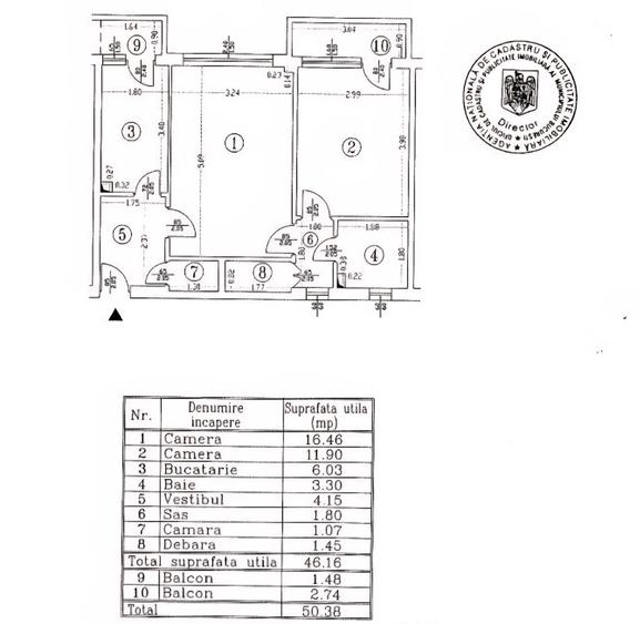 APARTAMENT 2 CAMERE | DOROBANTI - 15