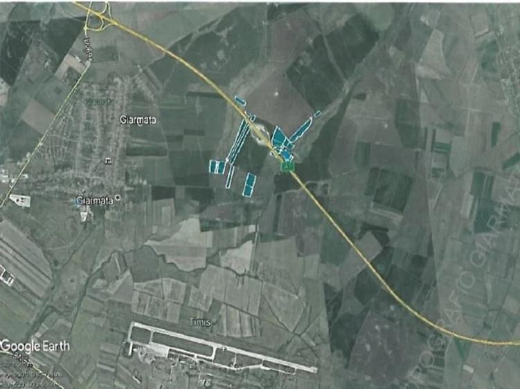 350.000 mp teren intravilan in Giarmata | Vanzare integrala sau parcelat - 1