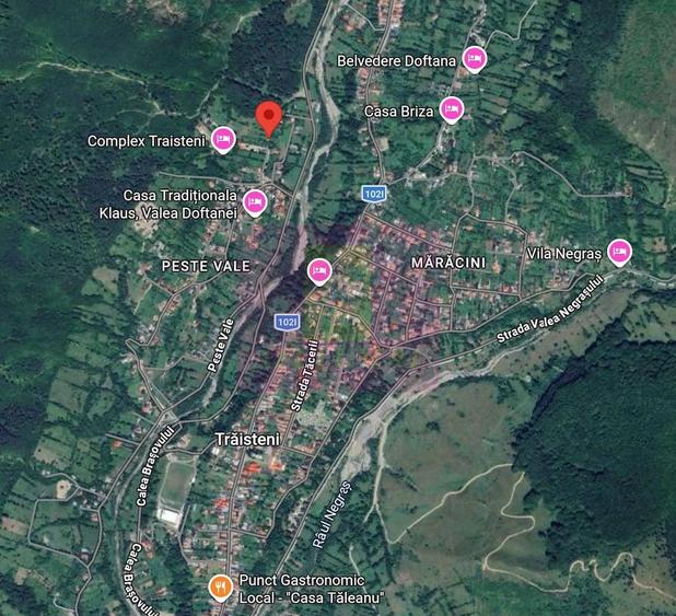 Teren de 2500 mp, în Valea Doftanei
