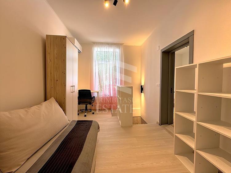 Apartament cu 2 camere semidecomandat, mobilat în Unirii