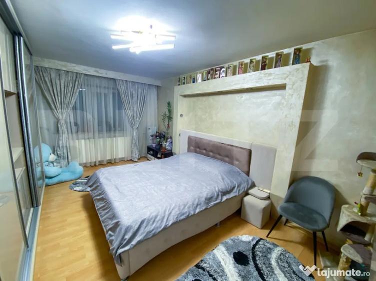 Apartament cu 3 camere semidecomandat, mobilat în Cornitoiu