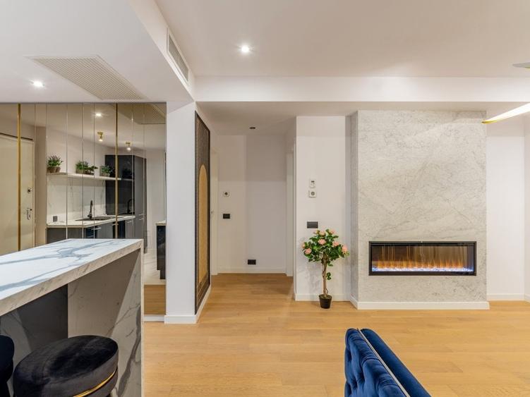 Apartament cu 2 camere decomandat, mobilat în Herăstrău