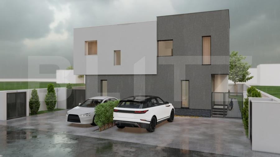 Duplex cu 4 camere cu Teren 280 Mp în Săcălaz