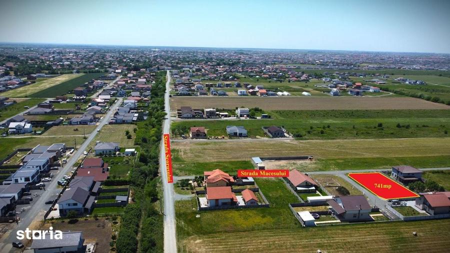 741mp Teren Mosnita, cu utilitati | 54.000Euro - Padurea Bistra - 5