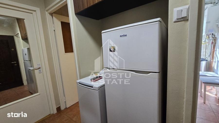 Apartament cu 2 camere, etaj intermediar, centrala proprie, zona Dacia - 5