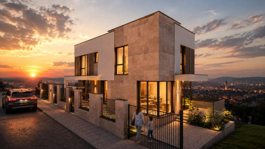 Casa premium cu panorama spectaculoasa in Andrei Muresanu - 1