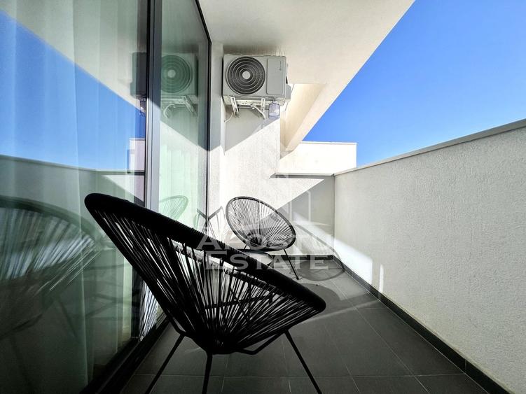 Apartament cu 2 camere semidecomandat în Torontalului