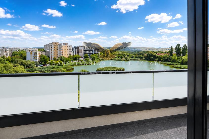 Apartament cu 2 camere semidecomandat, mobilat în Între Lacuri