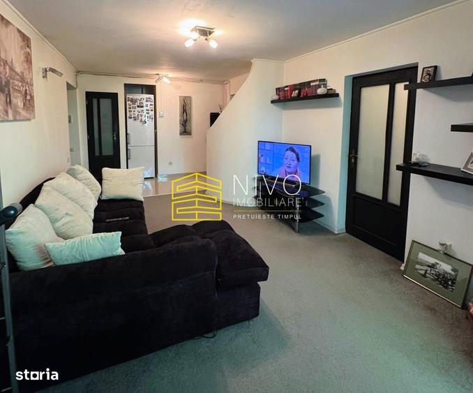 Apartament cu 3 camere semidecomandat, mobilat în Budai