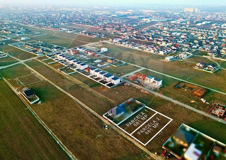 Teren de 681 mp, în Malu Mare