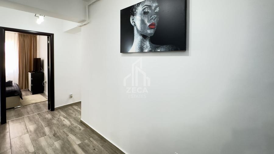 Apartament cu 2 camere semidecomandat, mobilat în Popești-Leordeni