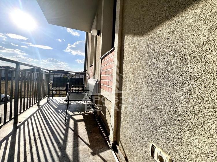 Apartament cu 2 camere semidecomandat, mobilat în Giroc