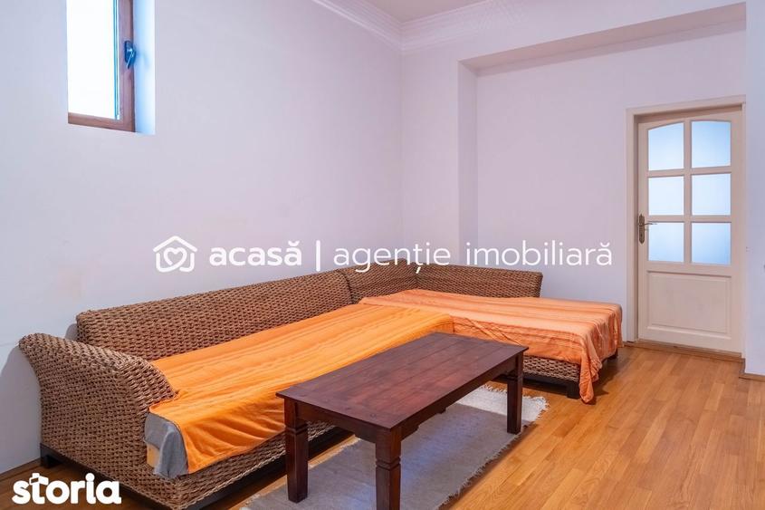 Apartament cu 4 camere, mobilat în Central