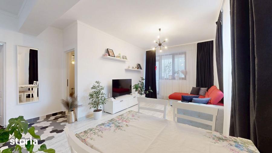 Apartament cu 2 camere, mobilat în Bucureștii Noi