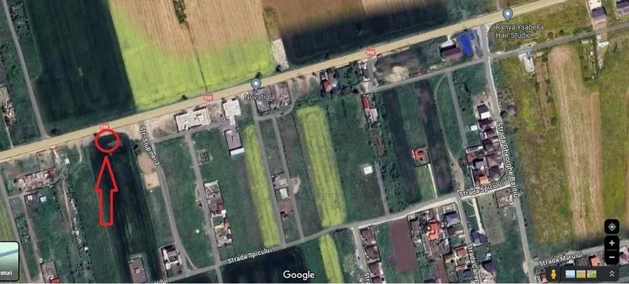 Teren Construcții intravilan de 655 mp, în Lazu