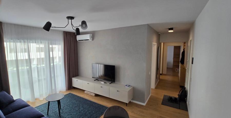 Apartament cu 2 camere decomandat, mobilat în Barbu Văcărescu