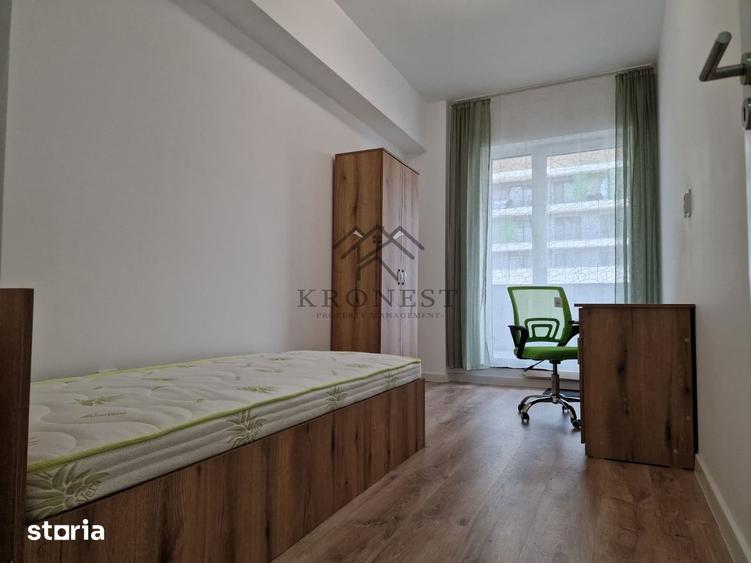 Apartament cu 3 camere, mobilat în Tractorul