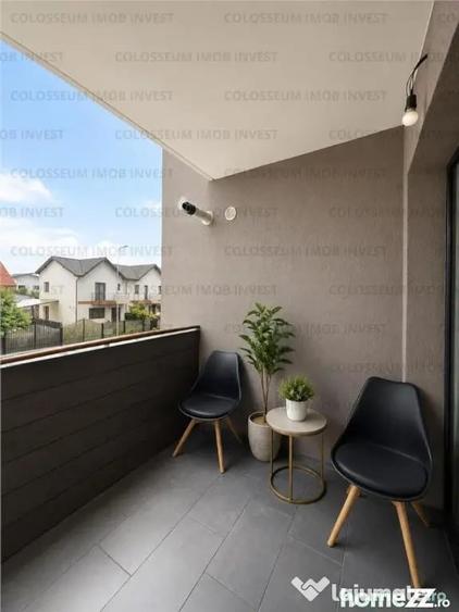 Apartament cu 2 camere decomandat, mobilat în Sânpetru