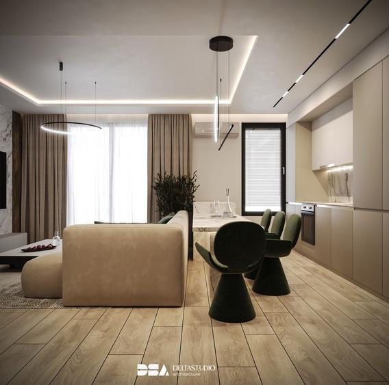 Apartament cu 3 camere semidecomandat în Dosu Bricii