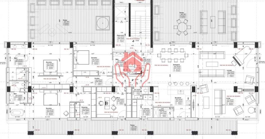 JANDARMERIEI-Luxury penthouse, LOCUL 1 castigat RIDA 2024-Residential! - 60