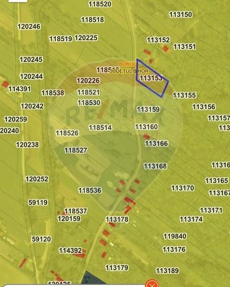 Teren agricol intravilan de 1700 mp, în Borod