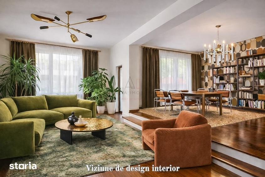Casă cu 6 camere cu Teren 245 Mp în Herăstrău