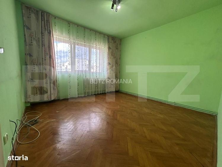 Apartament 2 camere, decomandat, 50 mp, etaj 2, zona Central - Gherla