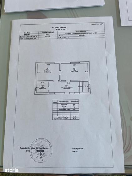 Casă cu 4 camere cu Teren 2926 Mp în Slimnic